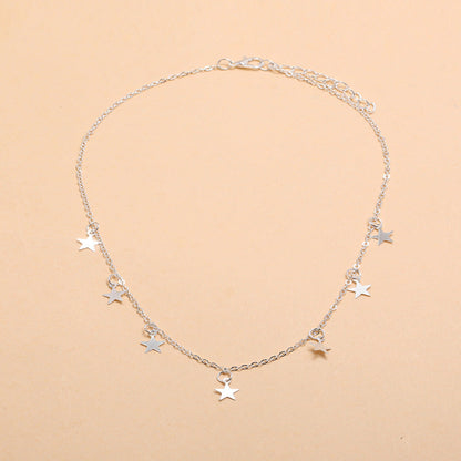 Five-Pointed Star Pendant Necklace