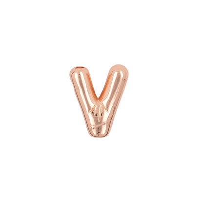 Glossy Letters Pendant Necklace