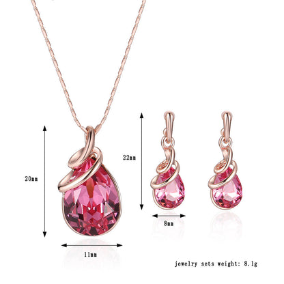 Gemstone Jewellery Set Necklace
