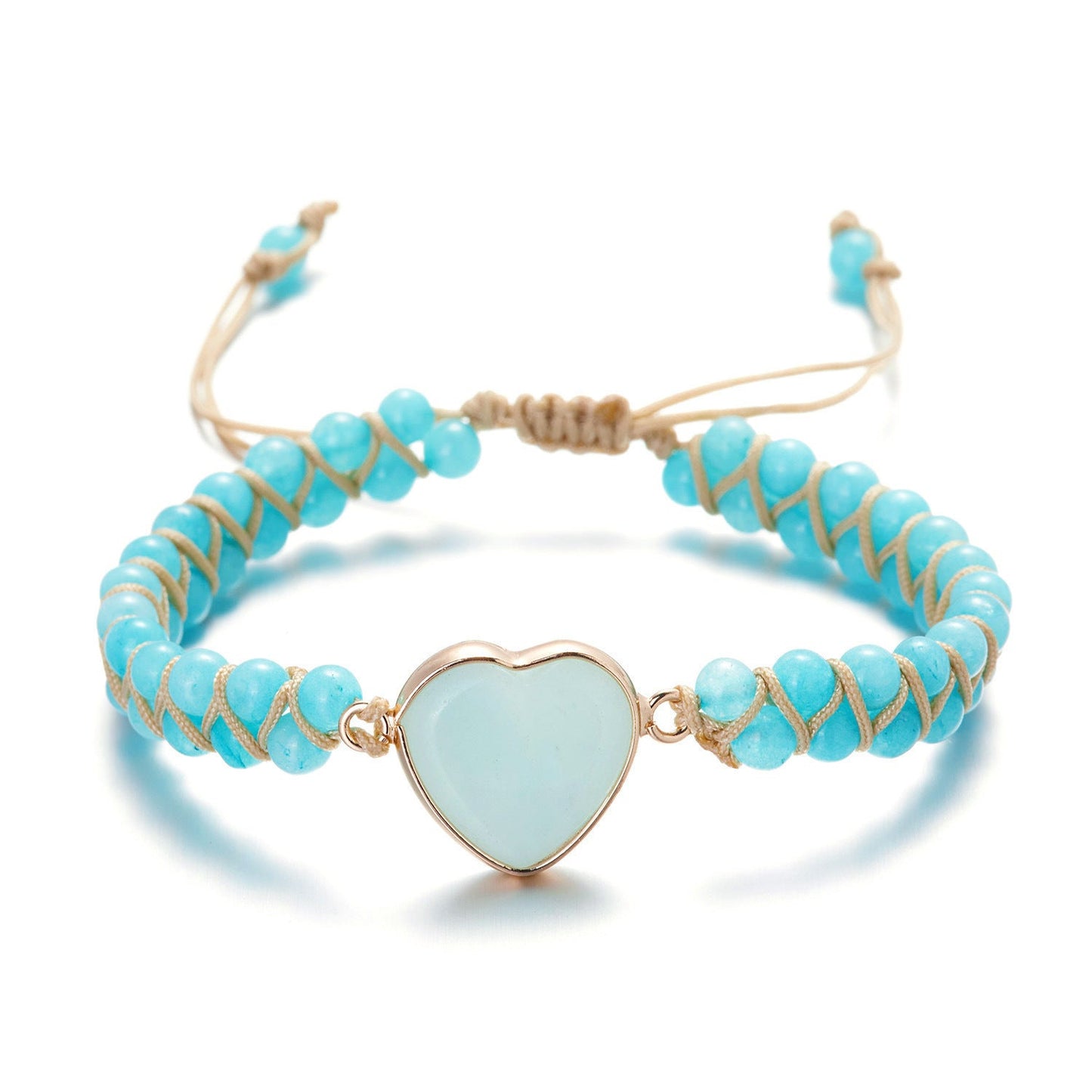 Love Stone Winding Bracelet