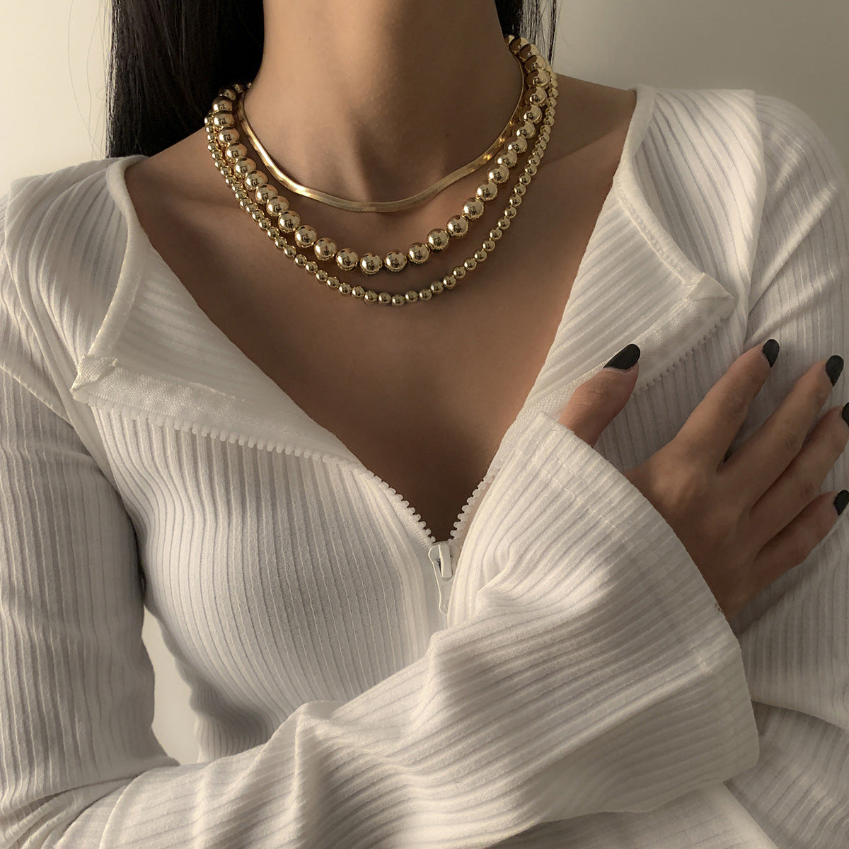 Beaded Multi-layer Necklace