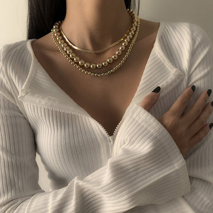 Beaded Multi-layer Necklace