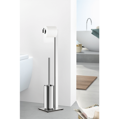 Zack Linea Toilet Butler | Polished Stainless Steel Premium Bathroom Storage