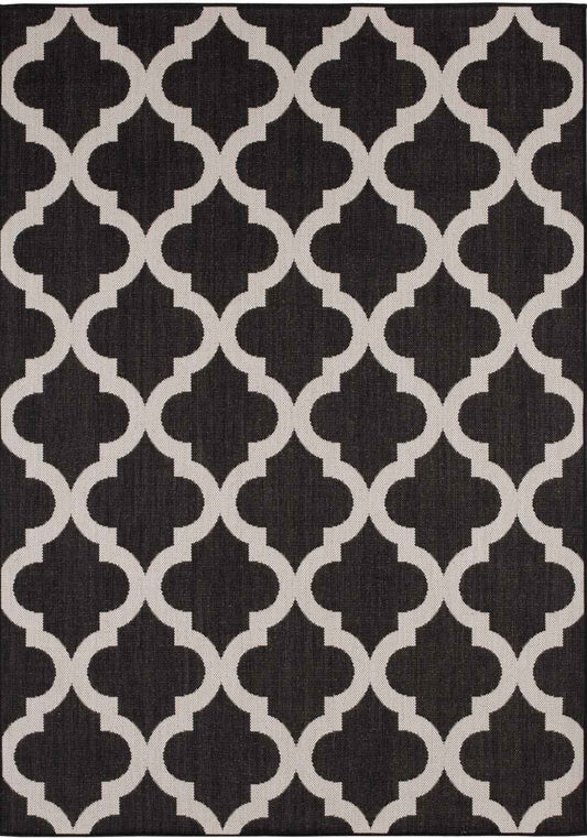 Ecology Outdoor Rug Black | 400B