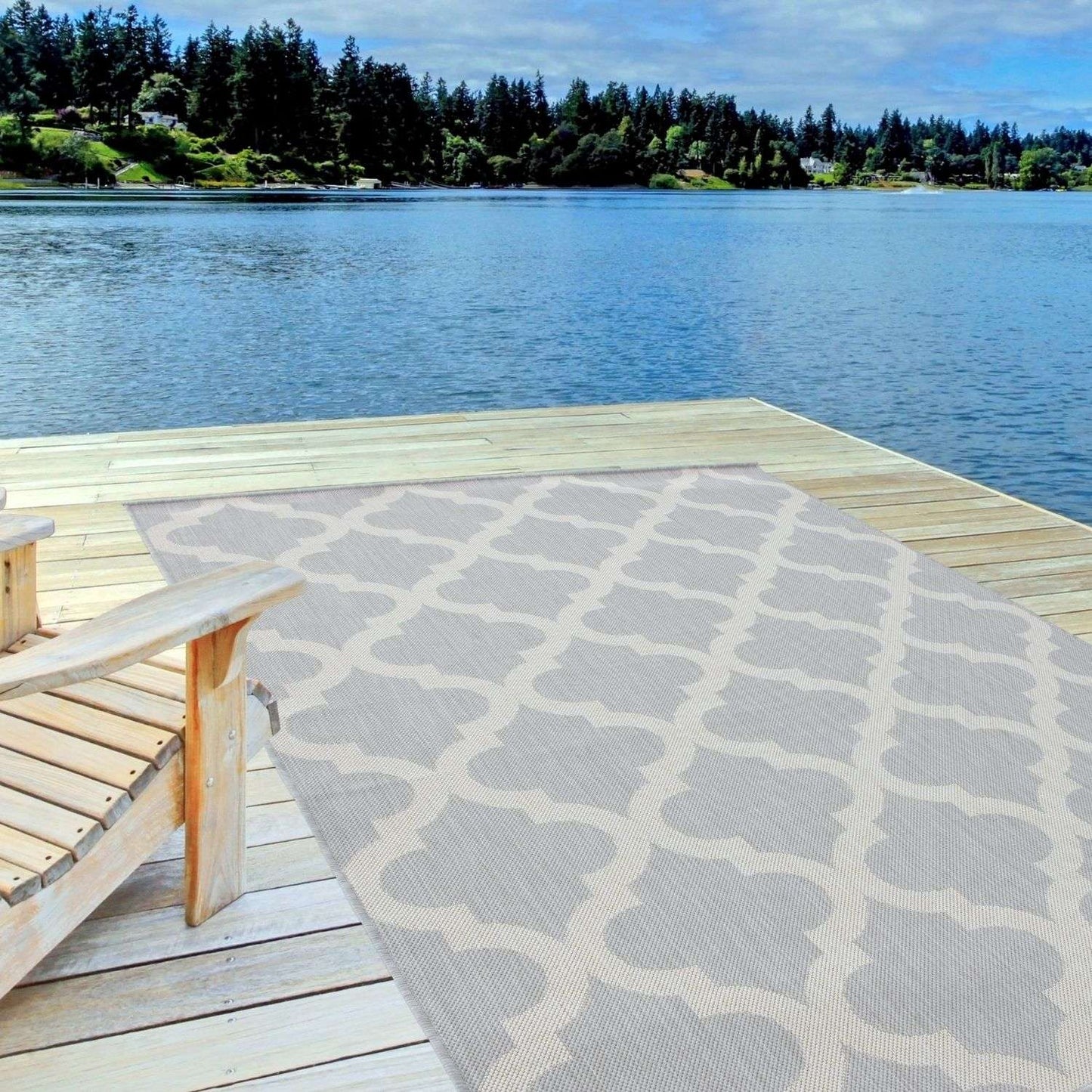 Ecology Outdoor Rug Grey | 400g