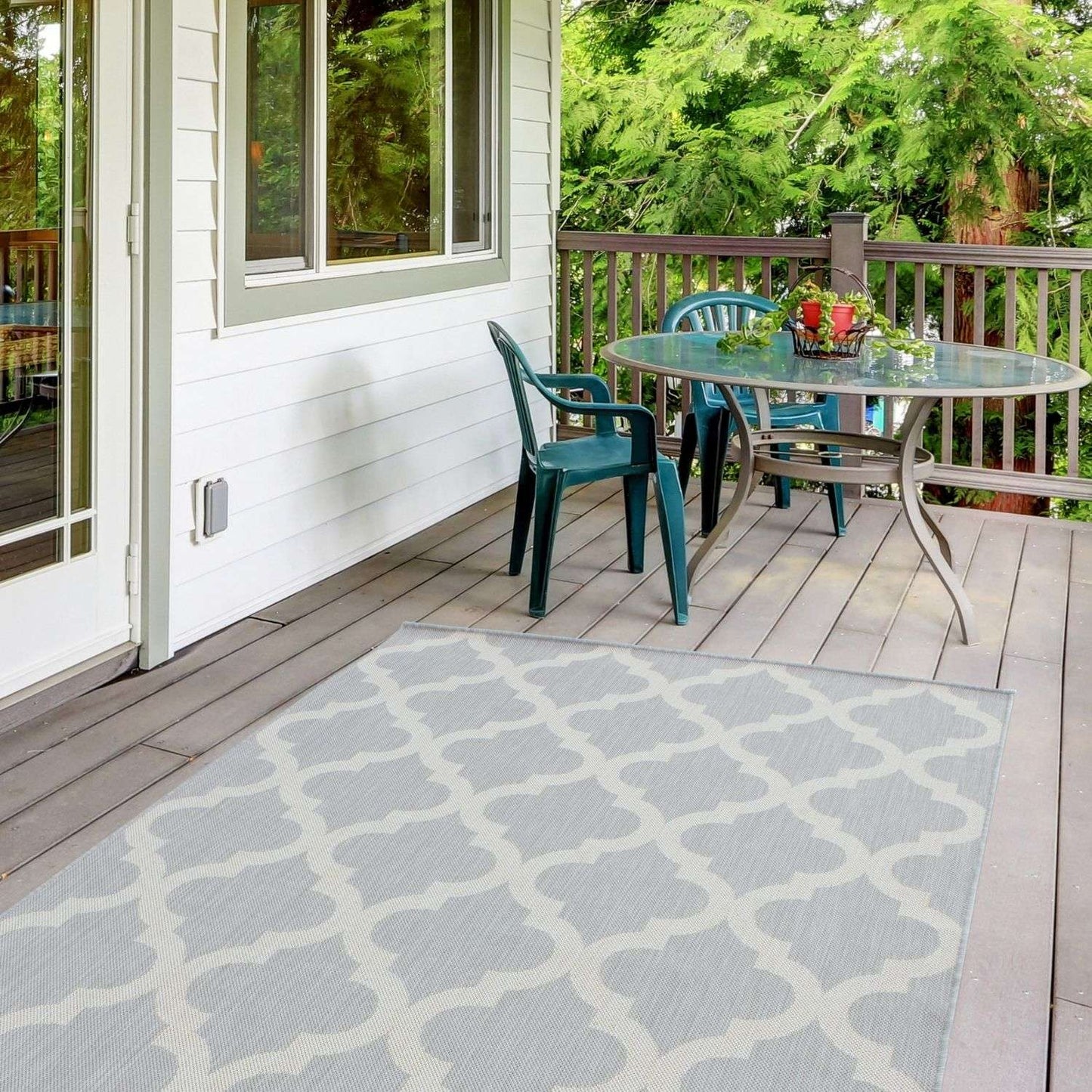 Ecology Outdoor Rug Grey | 400g