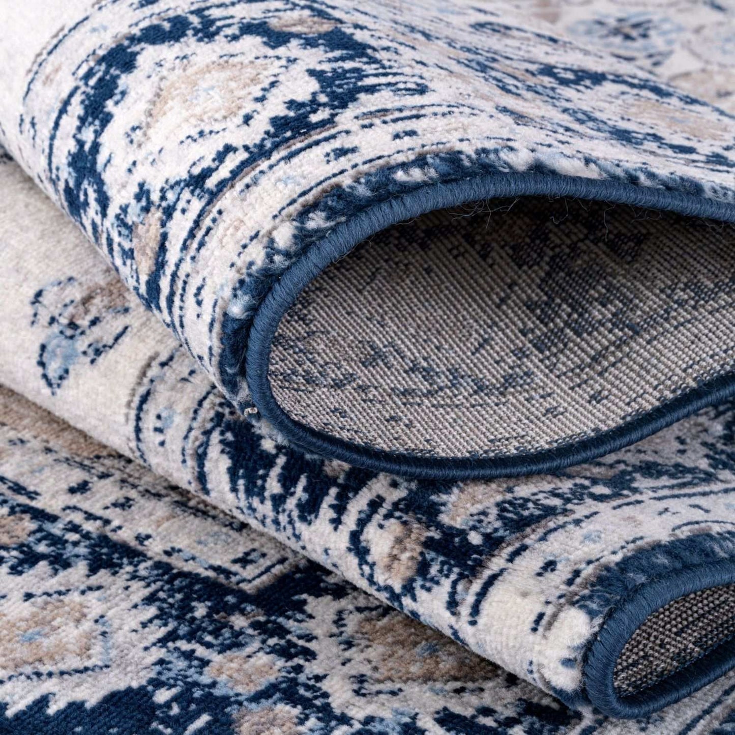 Montana Vintage Navy Rugs | 4010