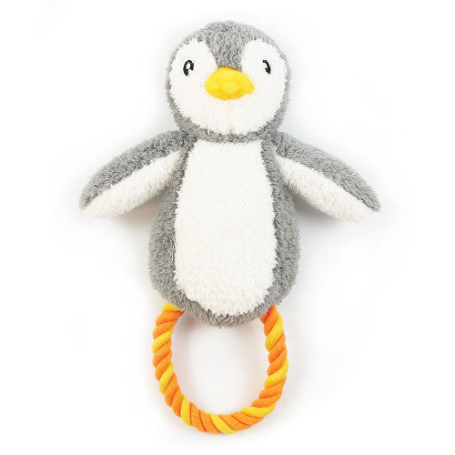 Happy Pet Christmas - Pebble the Penguin Rope Dog Toy