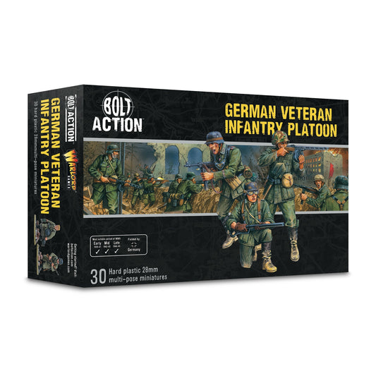 Bolt Action - German Veteran Infantry Platoon