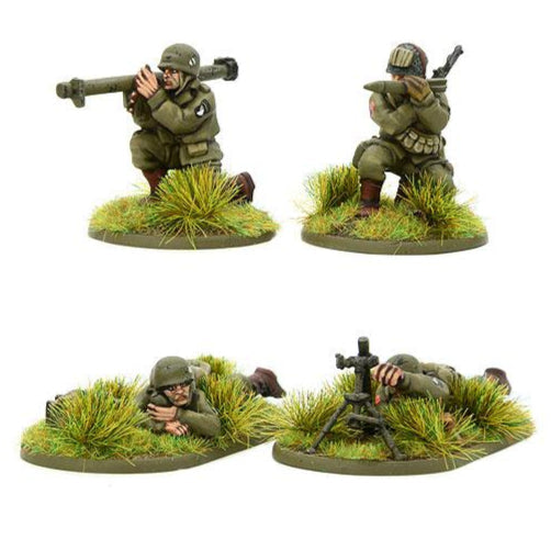 Bolt Action - US Airborne Bazooka & Light Mortar Teams (1944-45)