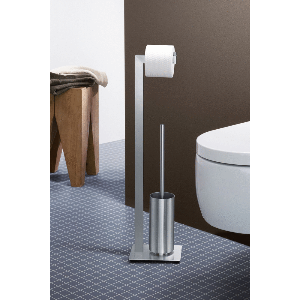 Zack Linea Toilet Butler — Brushed Stainless Steel