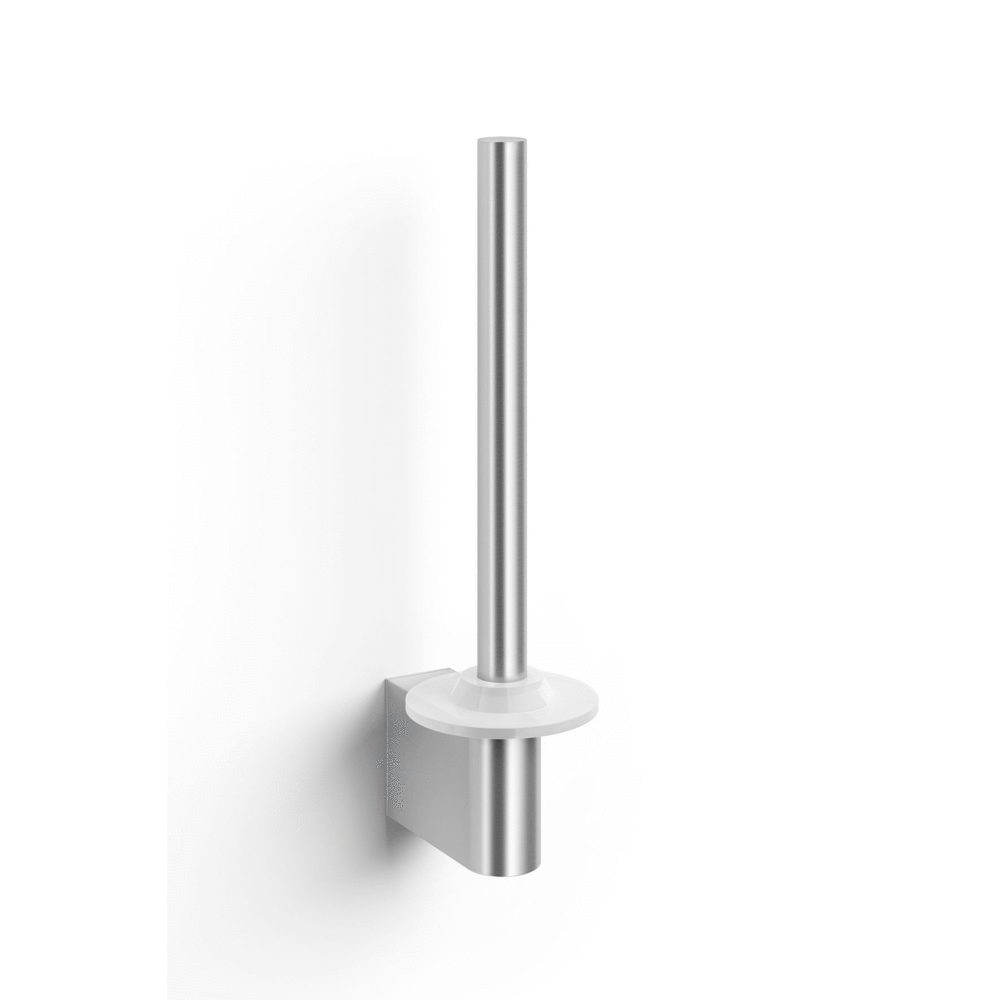 Zack Atore Brushed Stainless Steel Spare Toilet Roll Holder