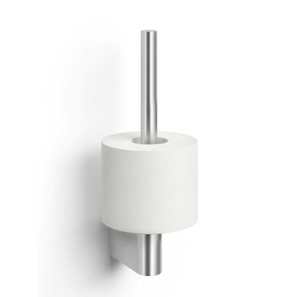 Zack Atore Brushed Stainless Steel Spare Toilet Roll Holder