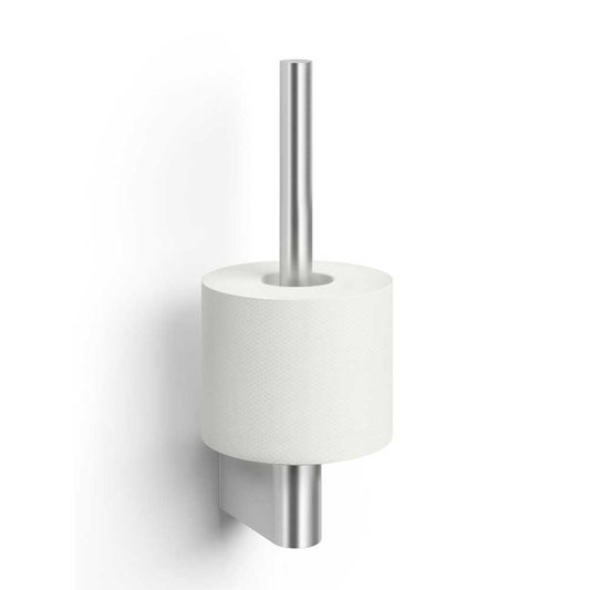 Zack Atore Brushed Stainless Steel Spare Toilet Roll Holder