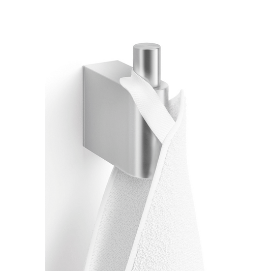Zack Atore Brushed Stainless Steel Towel Hook