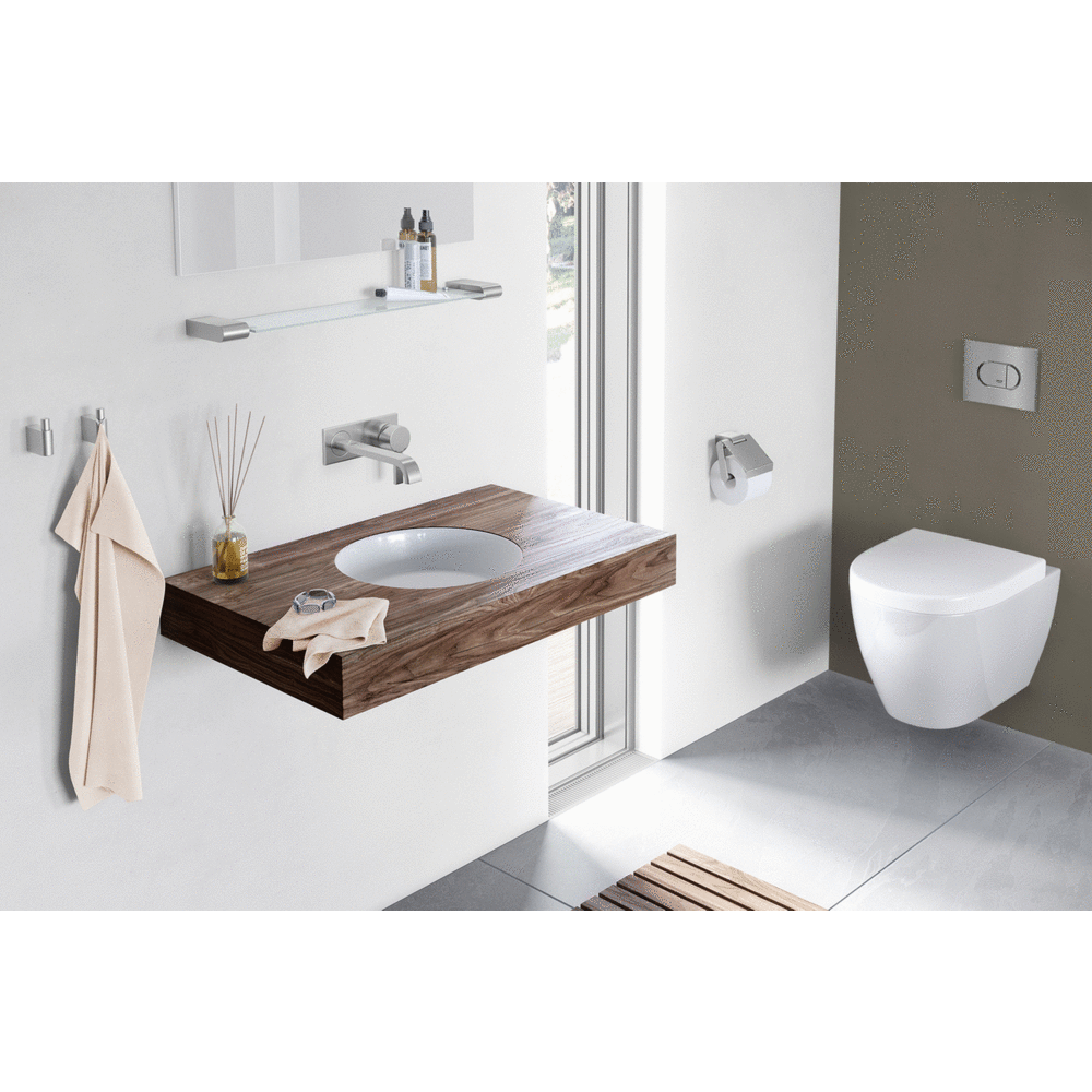 Zack Atore Brushed Stainless Steel Towel Hook