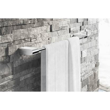 Zack Atore Polished Stainless Steel 65 cm Towel Rail 40460
