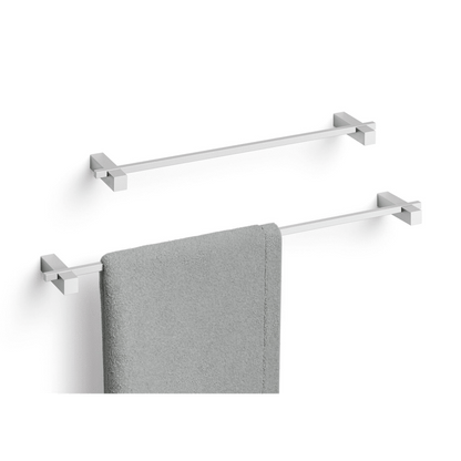 Zack Carvo Brushed Stainless Steel 66 cm Towel Rail 40482