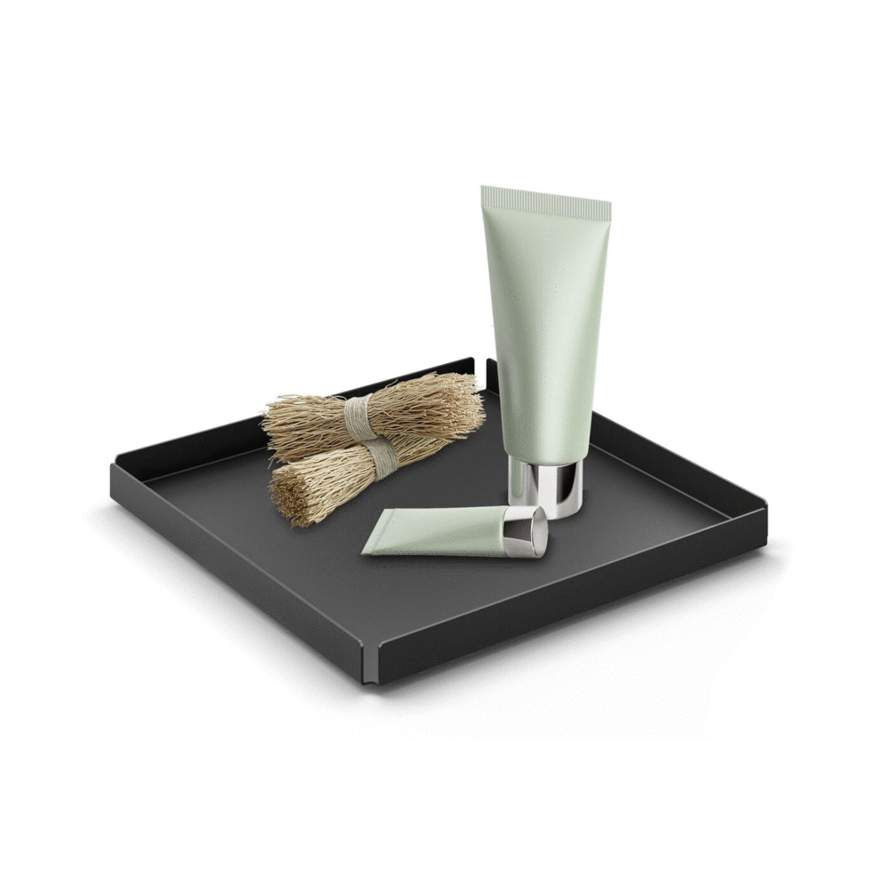Zack Potes Cosmetic Tray — Black, 20 cm