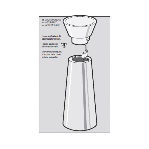 Zack Taris Premium Brushed Stainless Steel Vase & Candle Holder - Green/Blue Inserts