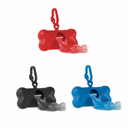 Portable Dog Poop Bag Dispenser with Keychain Clip