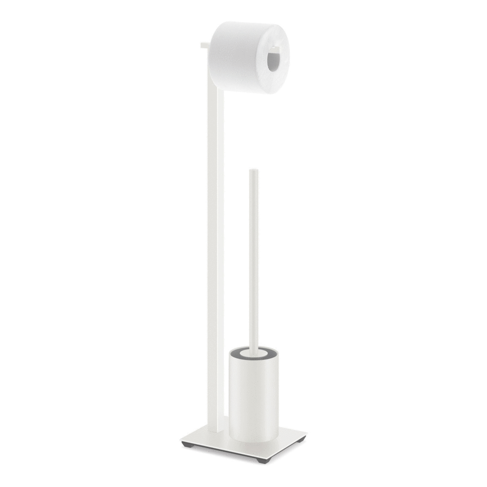 Zack Carvo White Toilet Butler