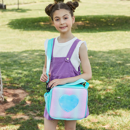 Laser Rainbow Insulated Bento Lunch Bag