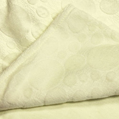 Snuggle Baby Embossed Baby Blanket, Cream, Moses/Crib/Pram