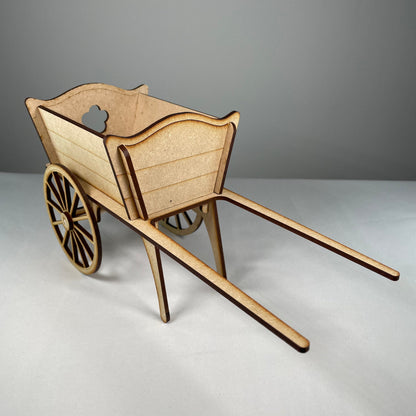 Cart Planter - Flatpack Model Kit