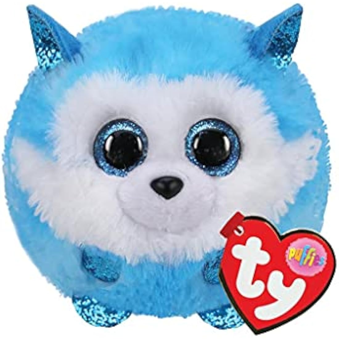 Ty Puffies Prince Blue Husky 4