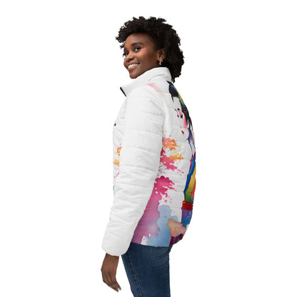 Geisha Girl - Womens Puffer Jacket