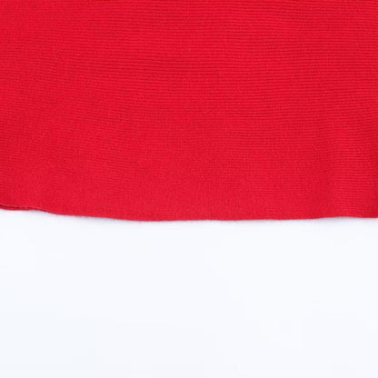 Chic Wide Sleeve Knit Top for Women