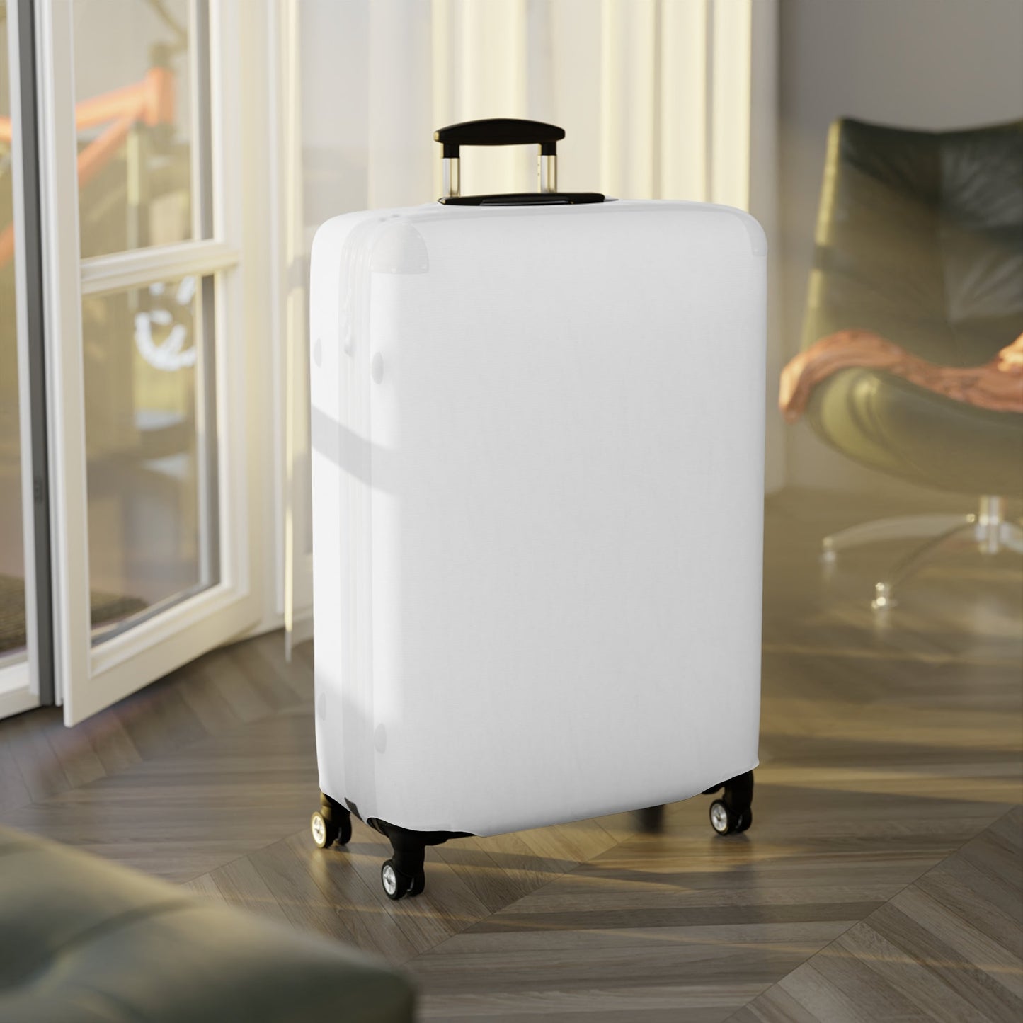 iSAW White Protective Suitcase Cover