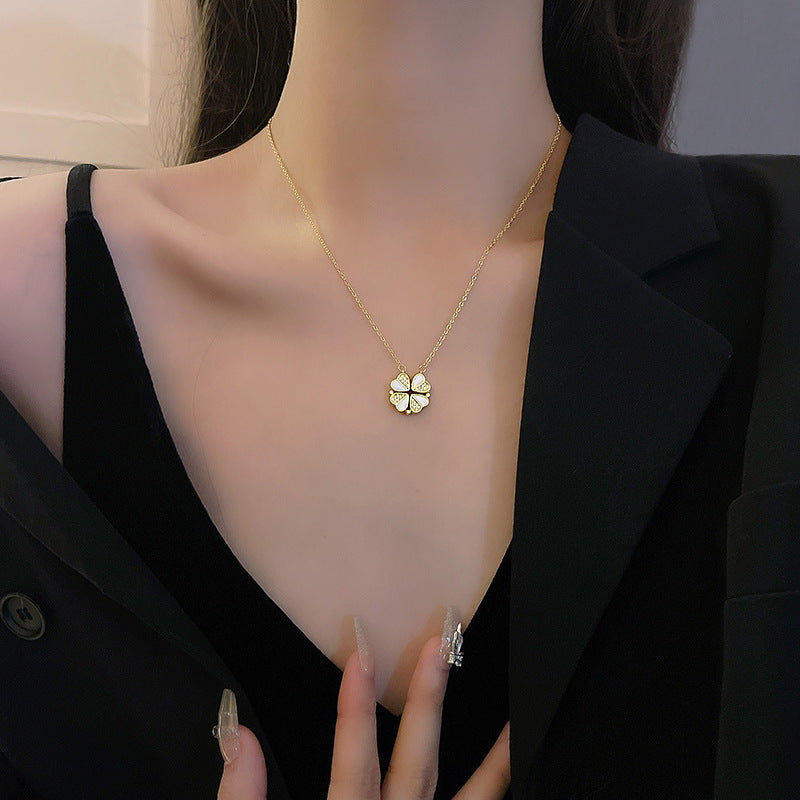 Four-Leaf Clover Pendant Necklace