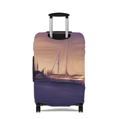 The Sleeping Yachts (at Sunset) – Protective Suitcase Cover