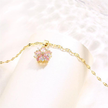 Crystal Snowflake Necklace