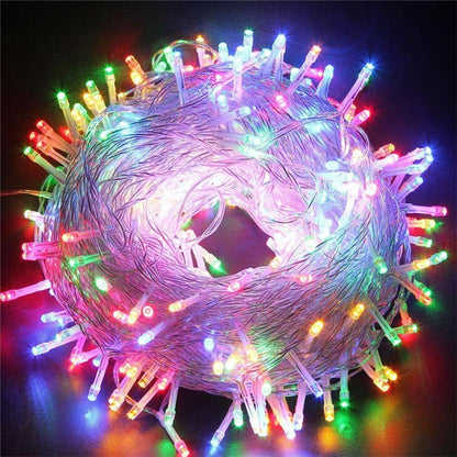 Christmas Decoration Lights Decorating The House