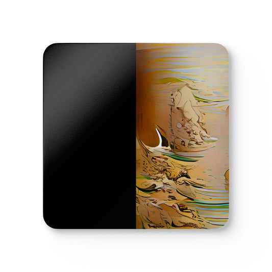 Half Black Half Gāolàng - Coaster Set