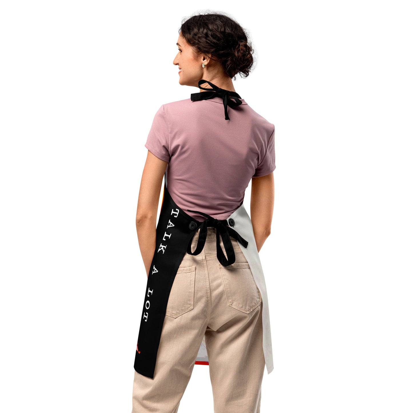 Miss Talk A Lot - Apron - iSAW Company