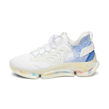 Watercolour Blue Splash - Womens Street Sneakers