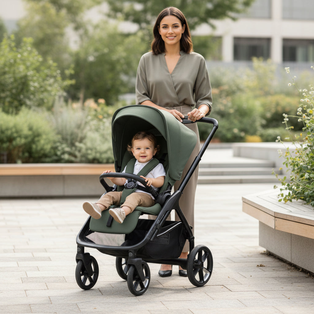 Jane Keep Fully Equipped 0-4 years Family Car Seat Modular Travel System Bundle