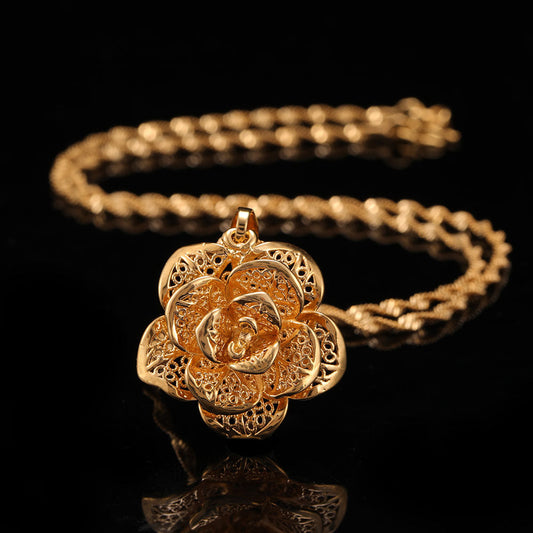 Flower Statement Necklace
