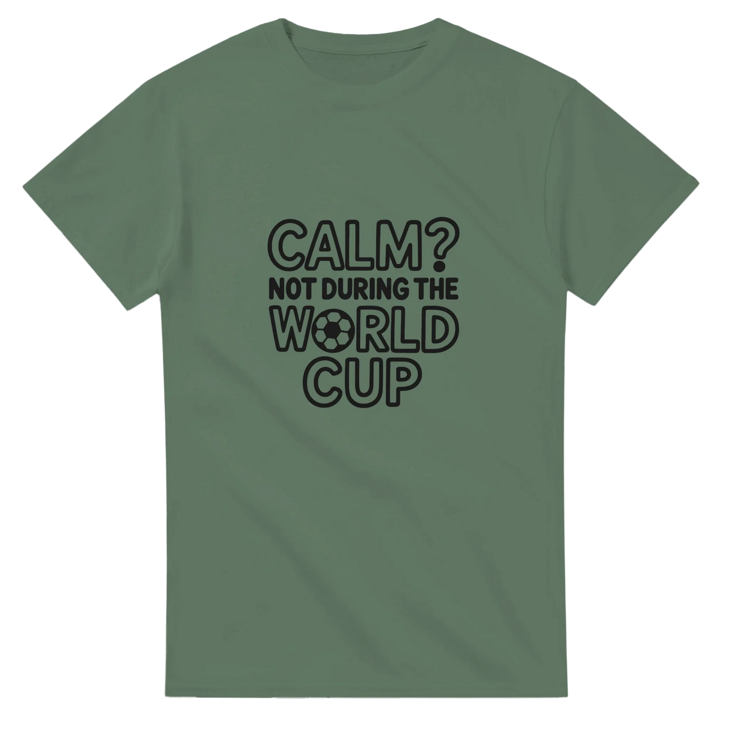 Calm? Never. England Match Day Heavyweight Unisex Crewneck T-Shirt | Football World Cup 2026 Tee