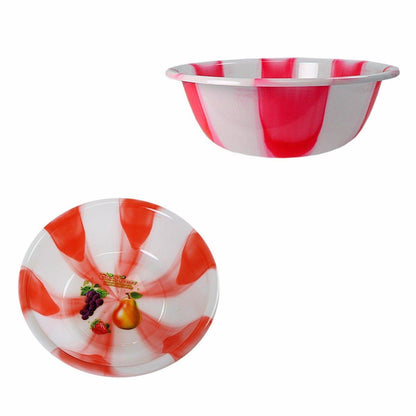 Vibrant Tie Dye Print Plastic Kitchen Bowls for Stylish Kitchen Decor