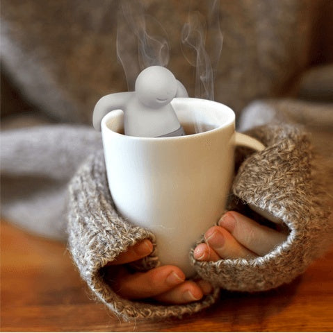 Silicone Human Shape Tea Strainer Infuser