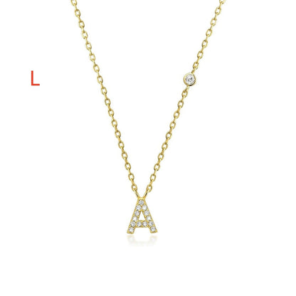 Luxury Gold A-Z 26 Letters Necklace