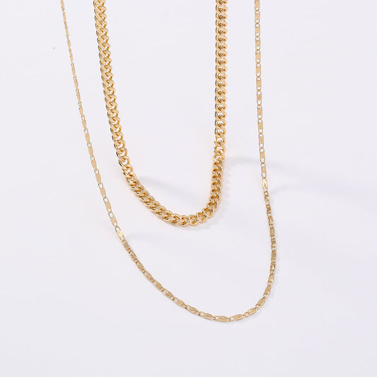 Multi-Layer Gold Choker Necklace