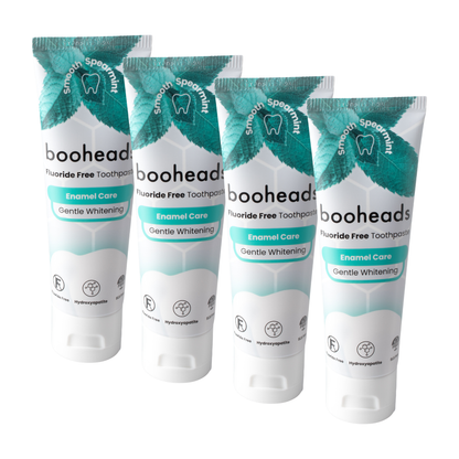Hydroxyapatite Toothpaste – Fluoride-Free, Enamel Care, Gentle Whitening, Smooth Spearmint, 100g
