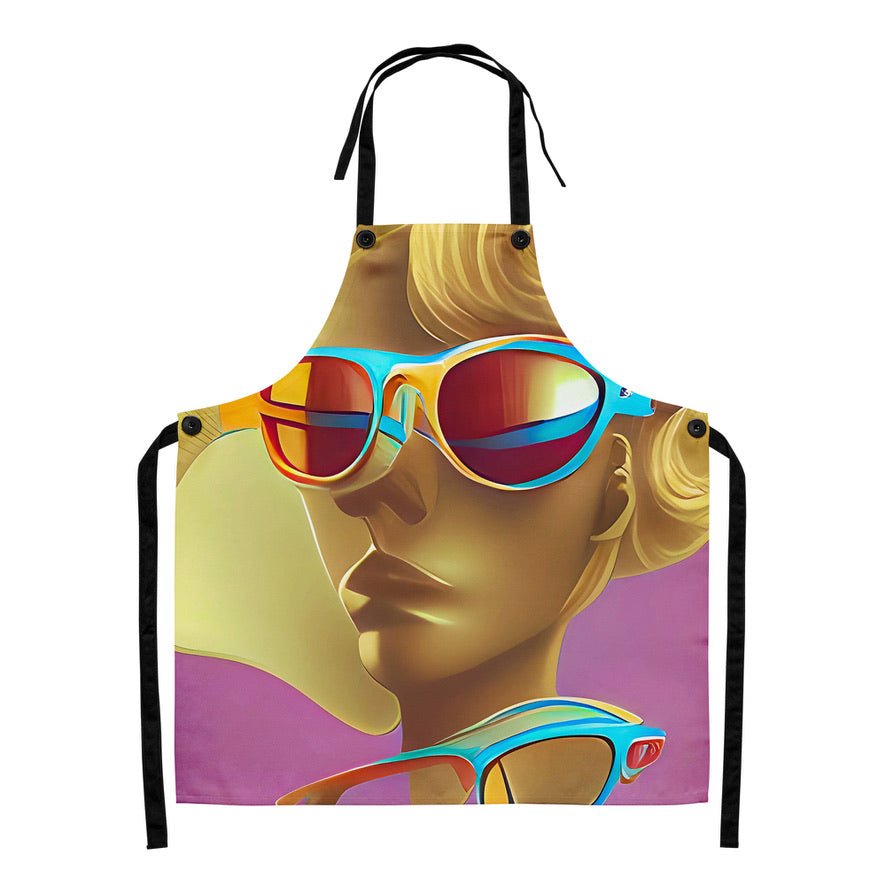 Retro Cool Pink - Apron - iSAW Company