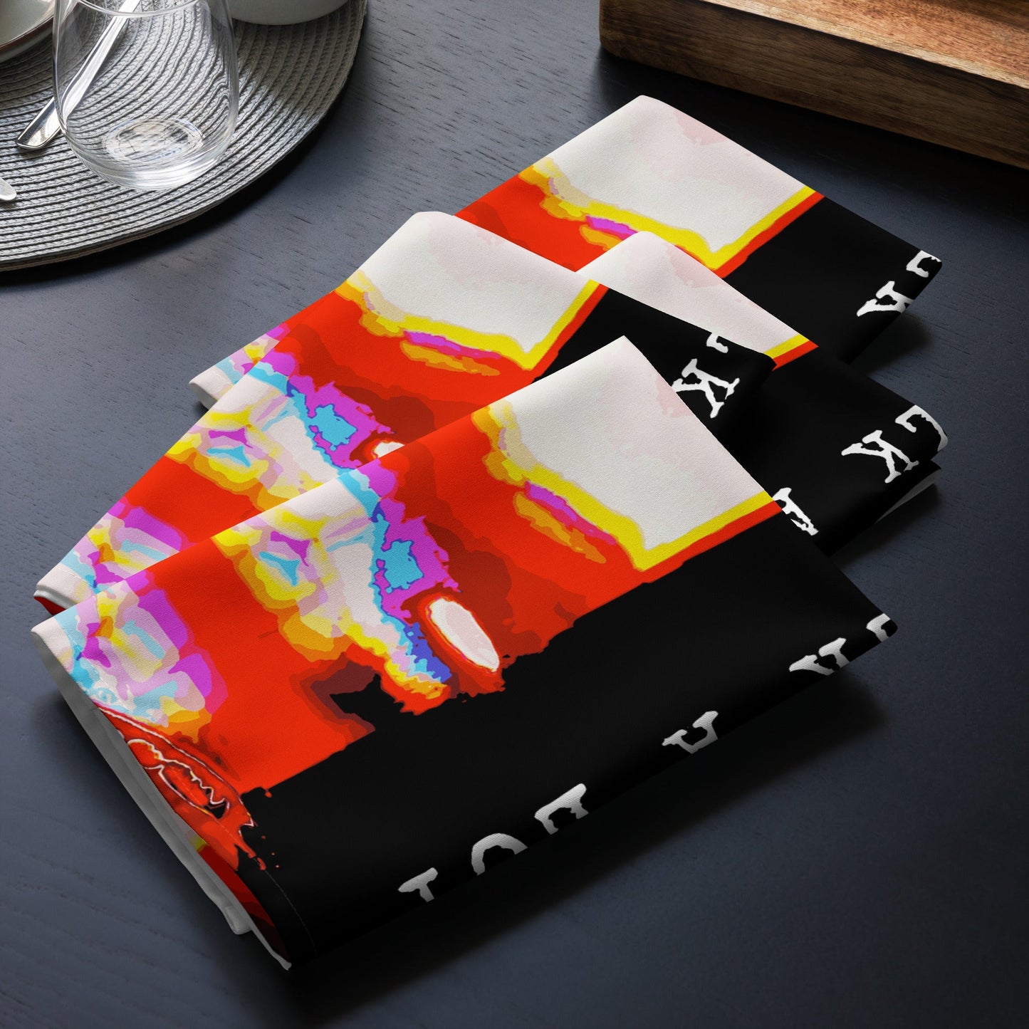 Miss Talk A Lot - Cloth Napkin Set